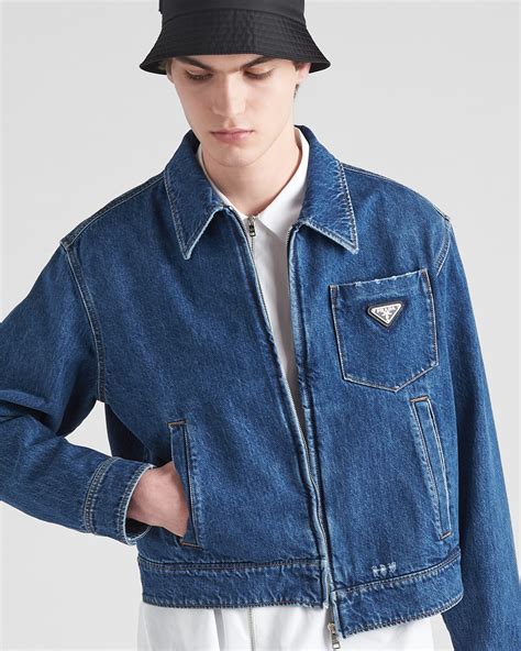 prada denim jacket men's.